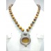 Handmade Necklace Traditional Natural Tigers Eye Gem Stone 925 Sterling Silver C